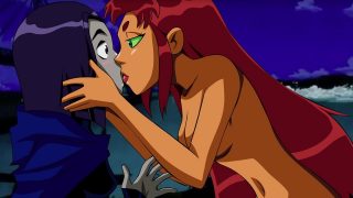 Lesbian Anime Porn Teen Titans With Kissing Porn Cosplay Anime Teen Titans And Anime Porn From Teen Titans