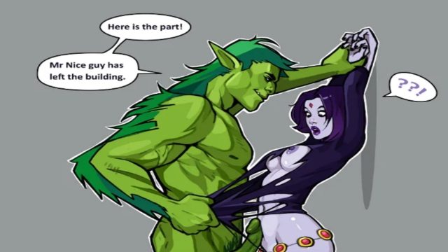 Raven forced teen titans xxx porn