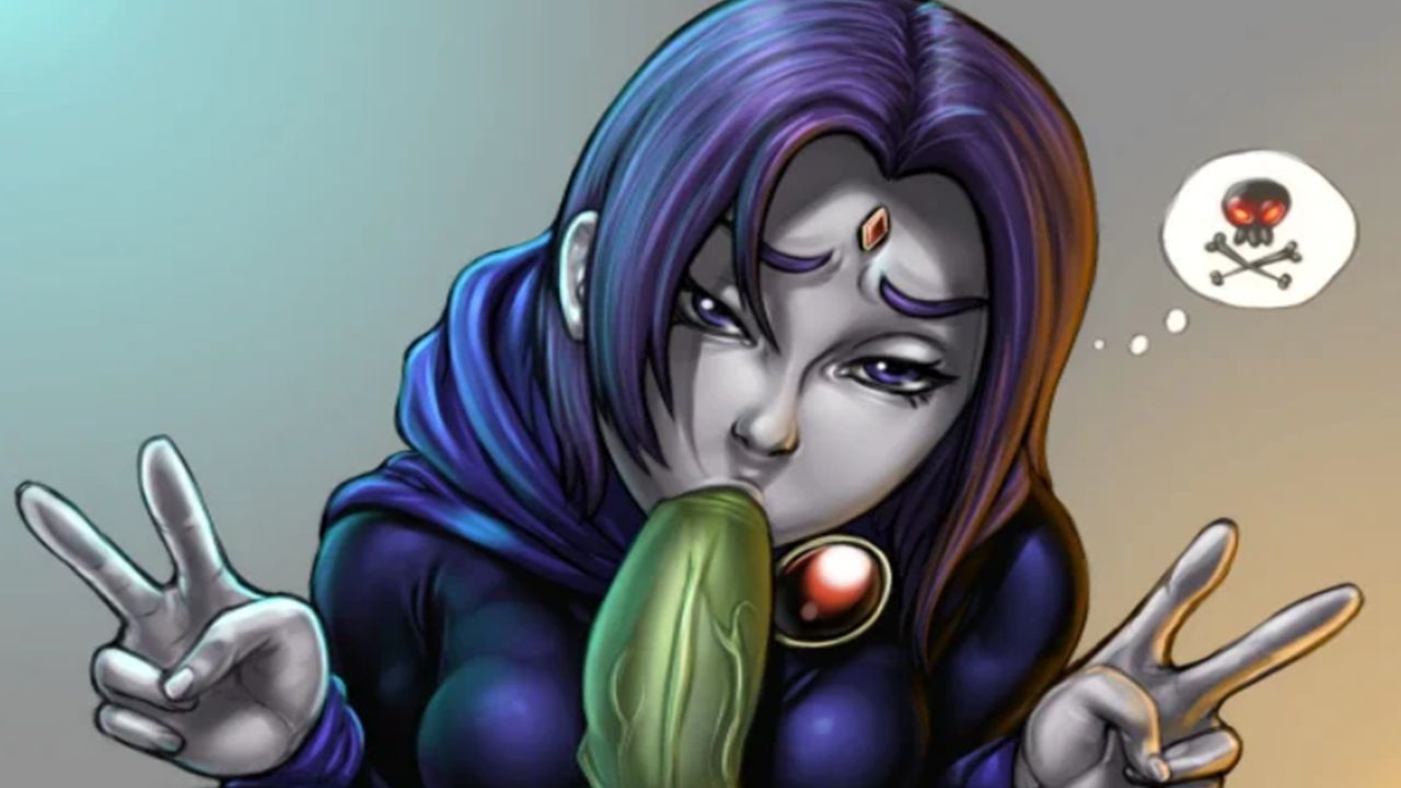 starfire and raven teen titans sex raven from new teen titans porn
