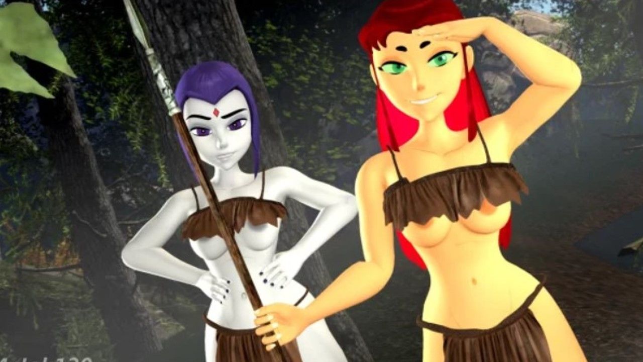 teen titans jynx nude teen titans blackfire and starfire porn